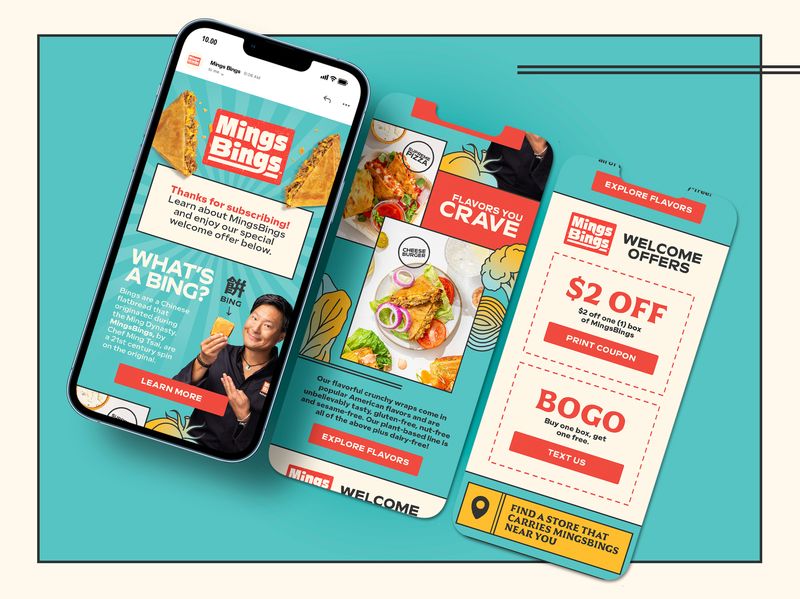 Flatbread Brand Email Design