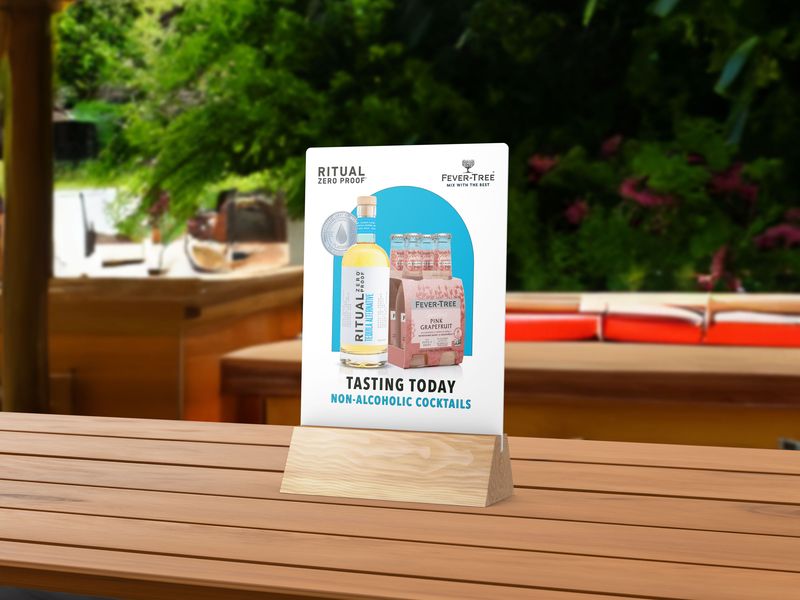 Non-Alcoholic Drink Flyer Design