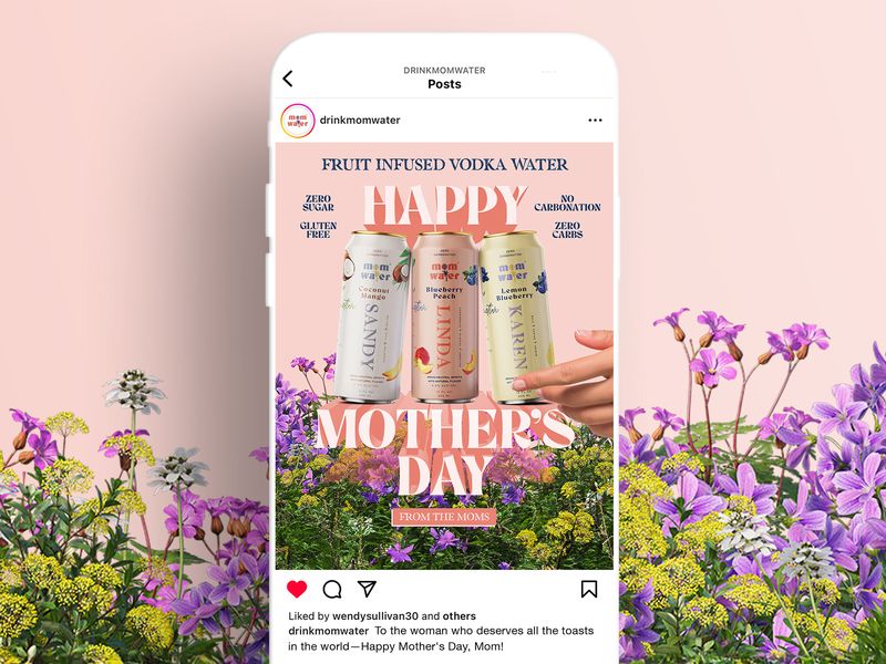 Mother's Day Post for Beverage Brand