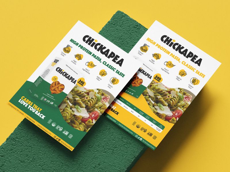 Sell Sheet For Pasta Brand