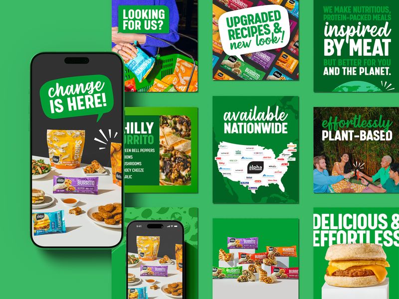 Social Media Posts For Burrito Brand