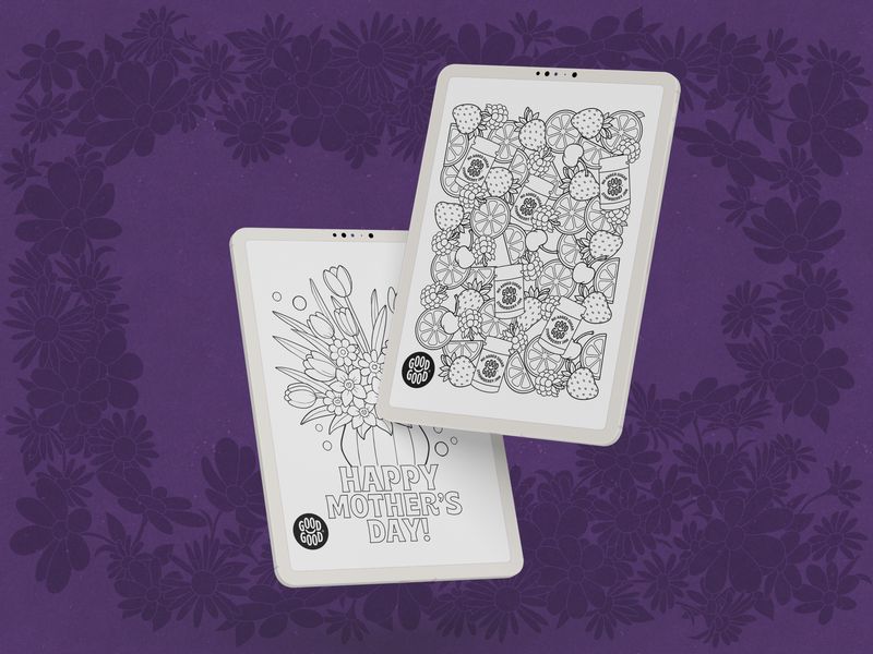 Coloring Book Design For CPG Brand