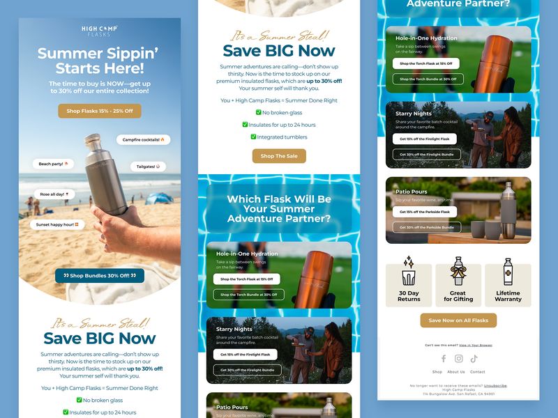 Email Design for Klayvio