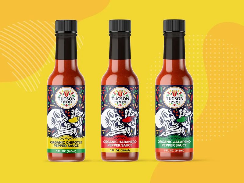 Hot Sauce Bottle Design