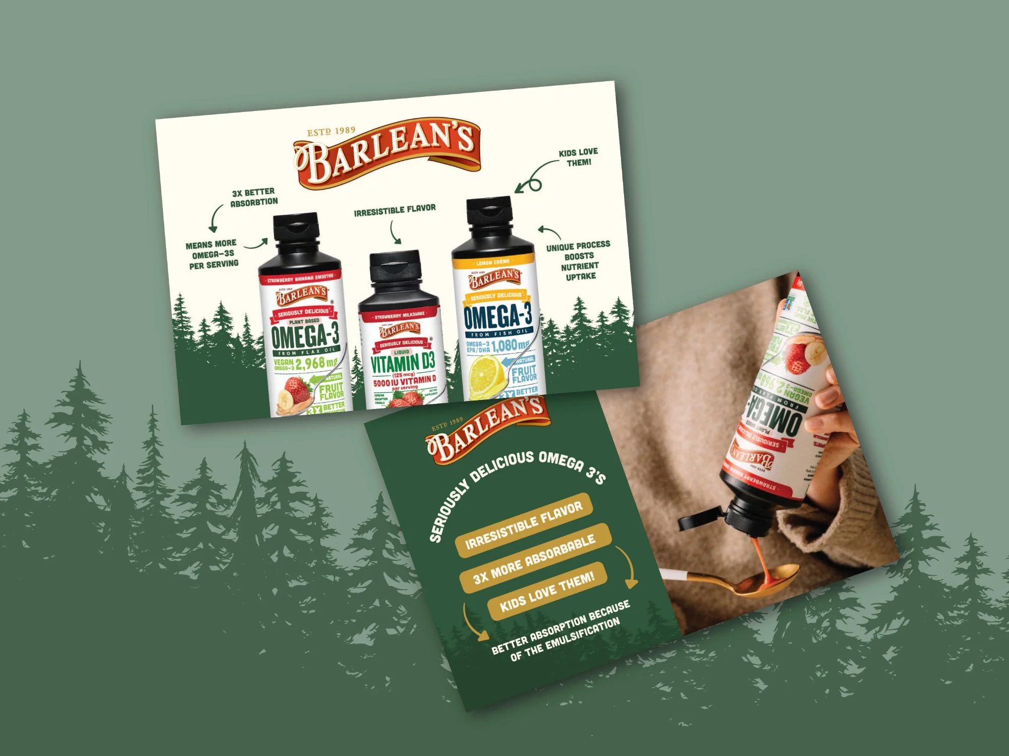 Info Card for Supplement Brand