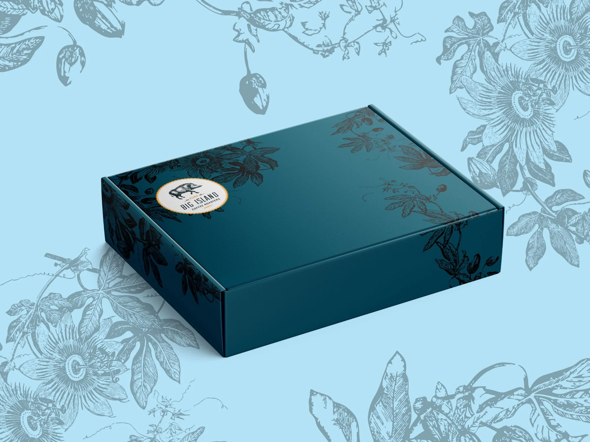 Mailer Box Design for Coffee Brand