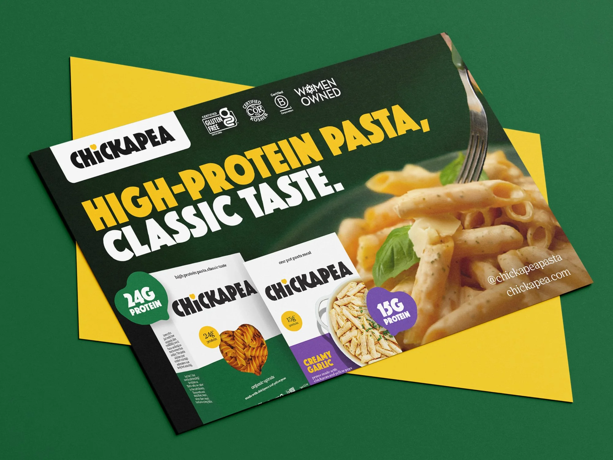 Ad Design for Pasta Brand