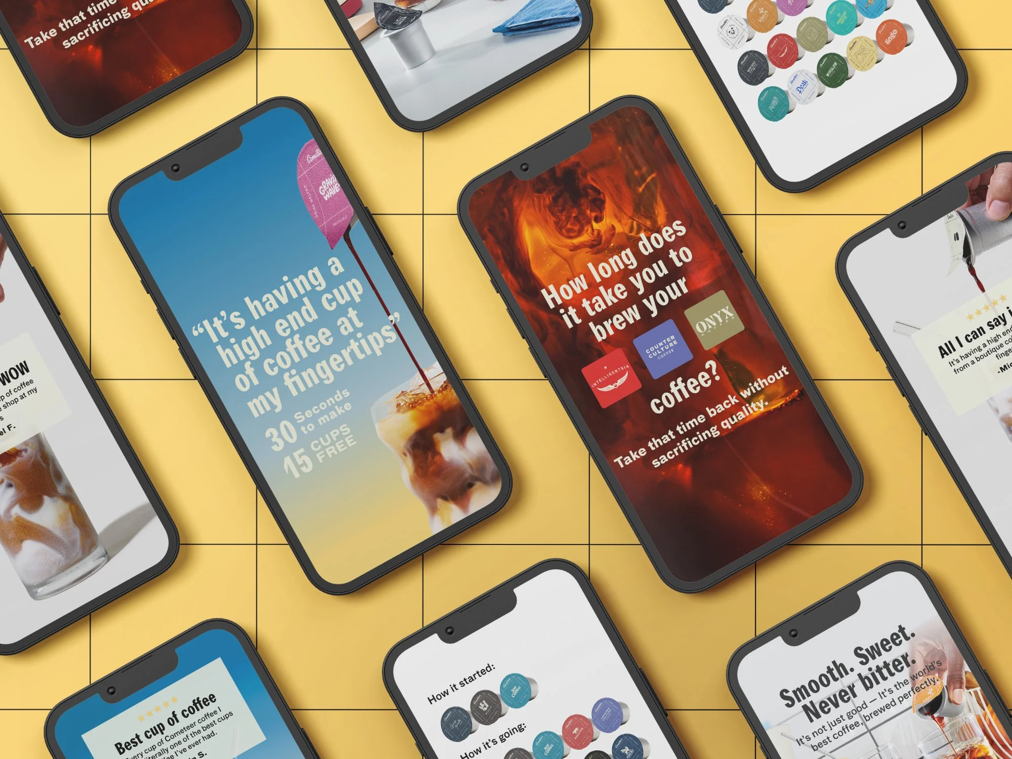 Ad Design for DTC Coffee Brand