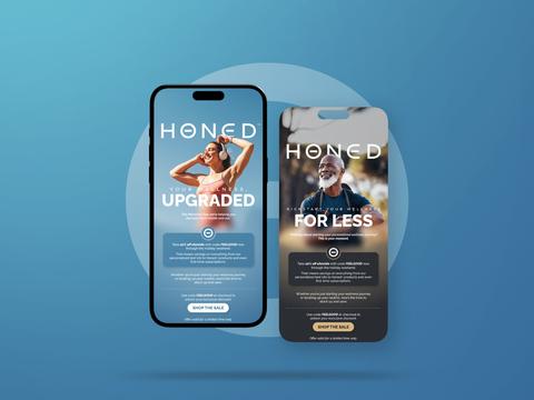 Email Design for Wellness Supplement Brand