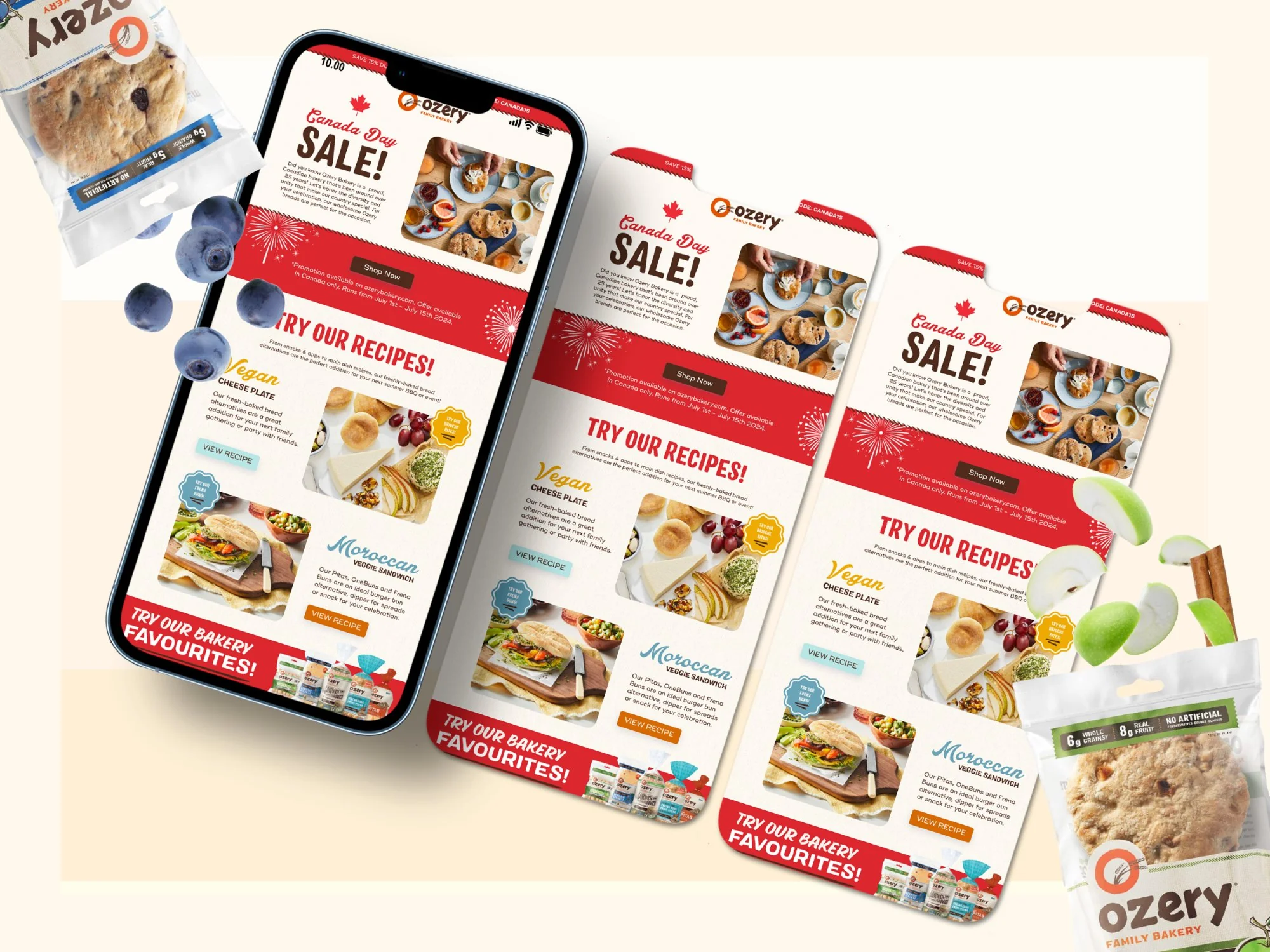 Email Newsletter for Bakery Brand