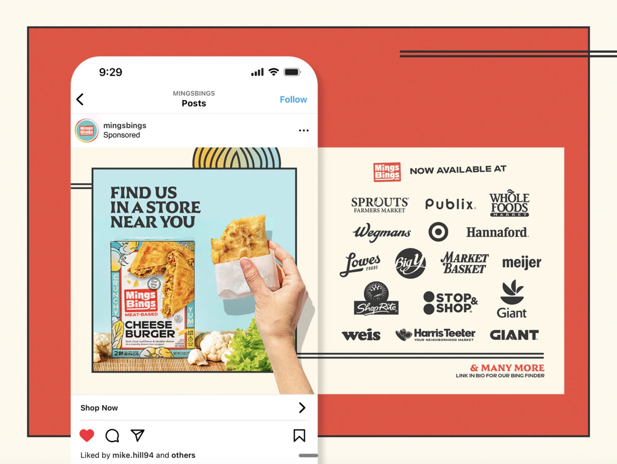 Instagram Profile Refresh for Frozen Wrap Brand