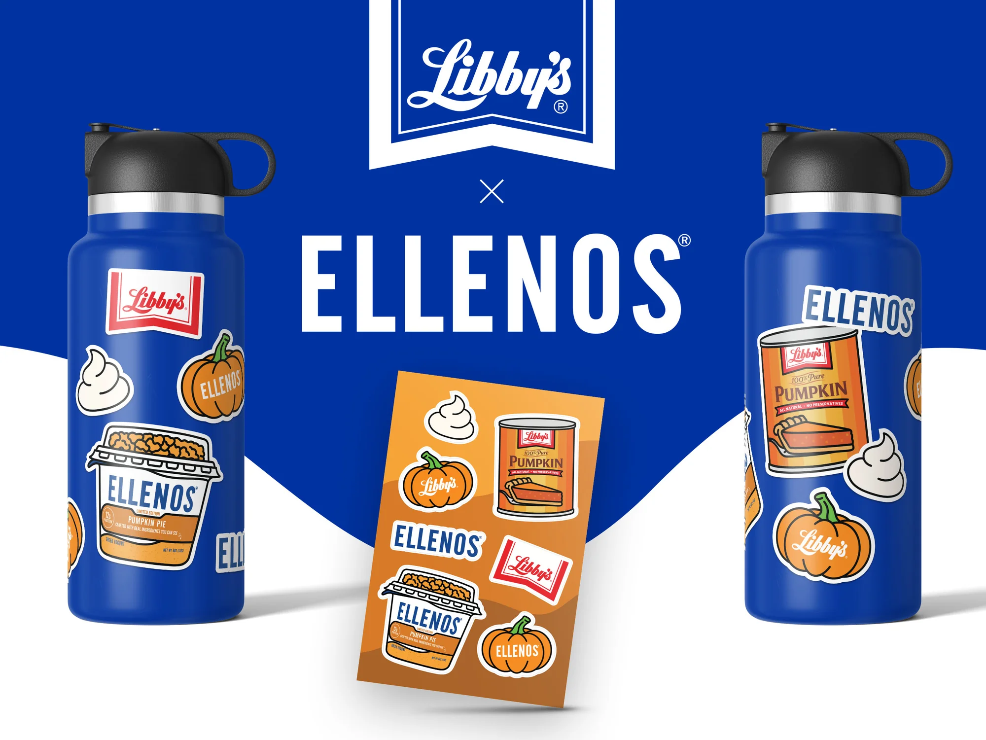 Collaboration Sticker Sheet for Greek Yogurt Brand