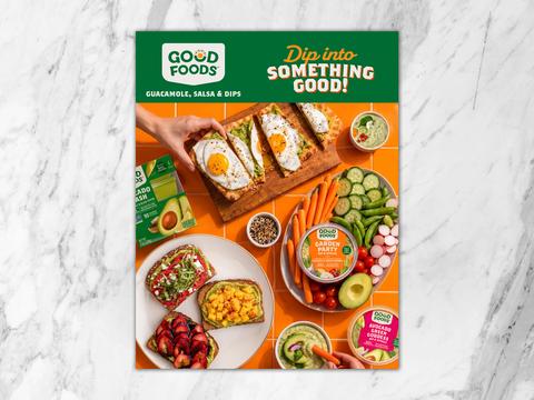Sampling Card for Guacamole Brand
