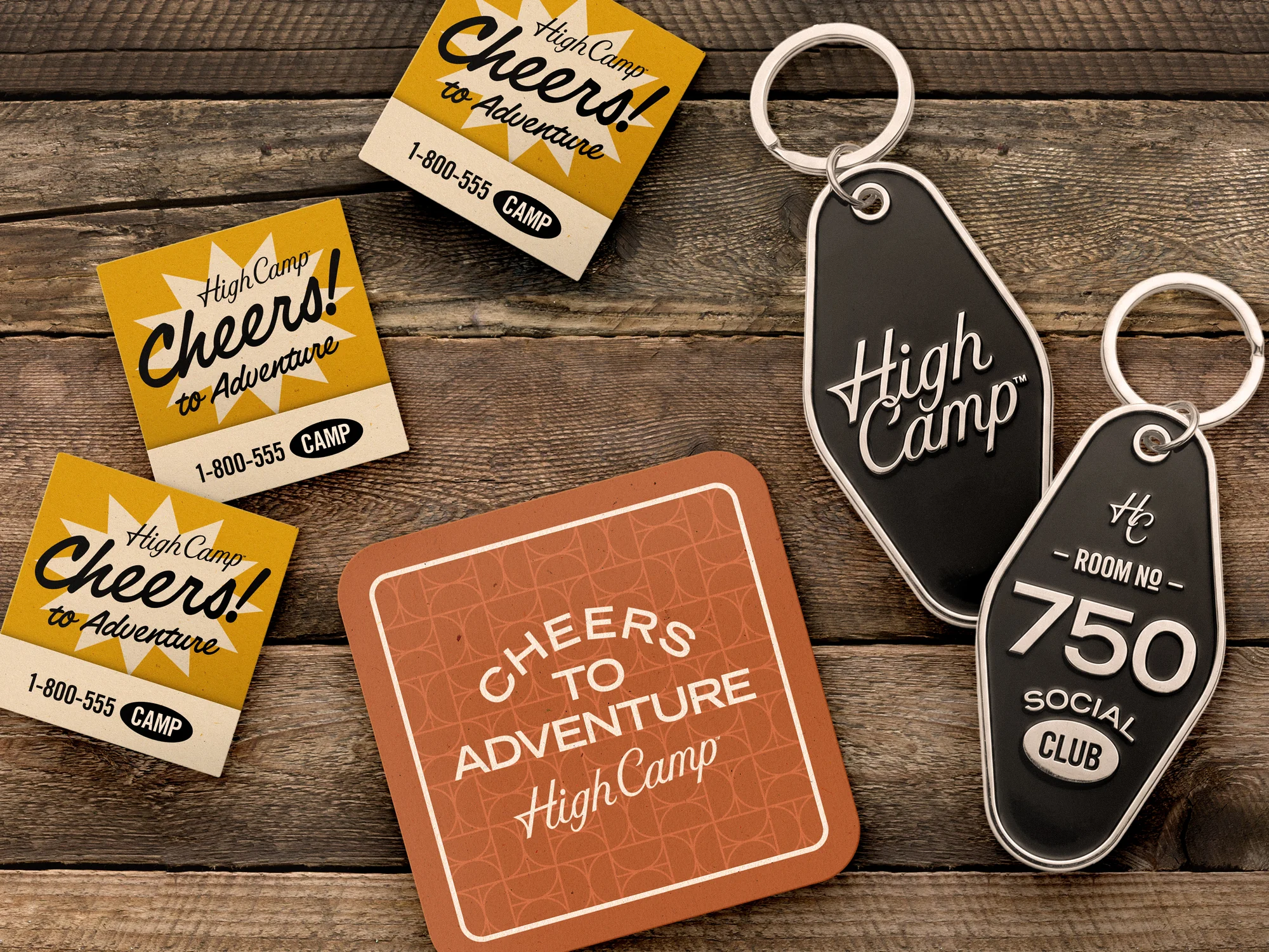 Retro Swag Collection for Premium Flask Brand