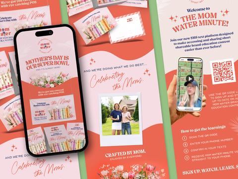 Mother's Day Campaign Suite for Vodka Water Brand