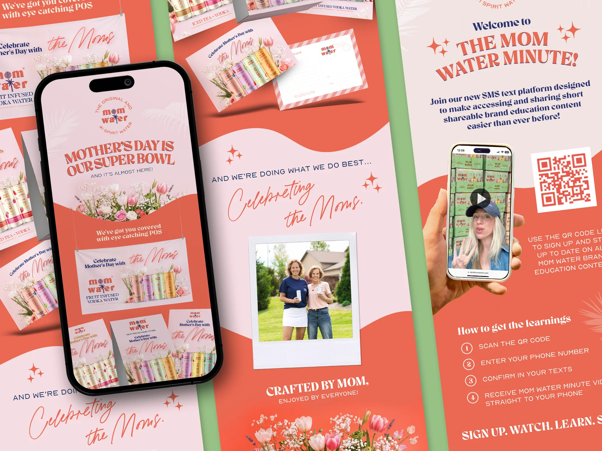 Mother's Day Campaign Suite for Vodka Water Brand