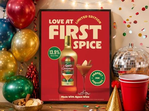Limited Edition Party Poster for Agave Wine Cocktail Brand
