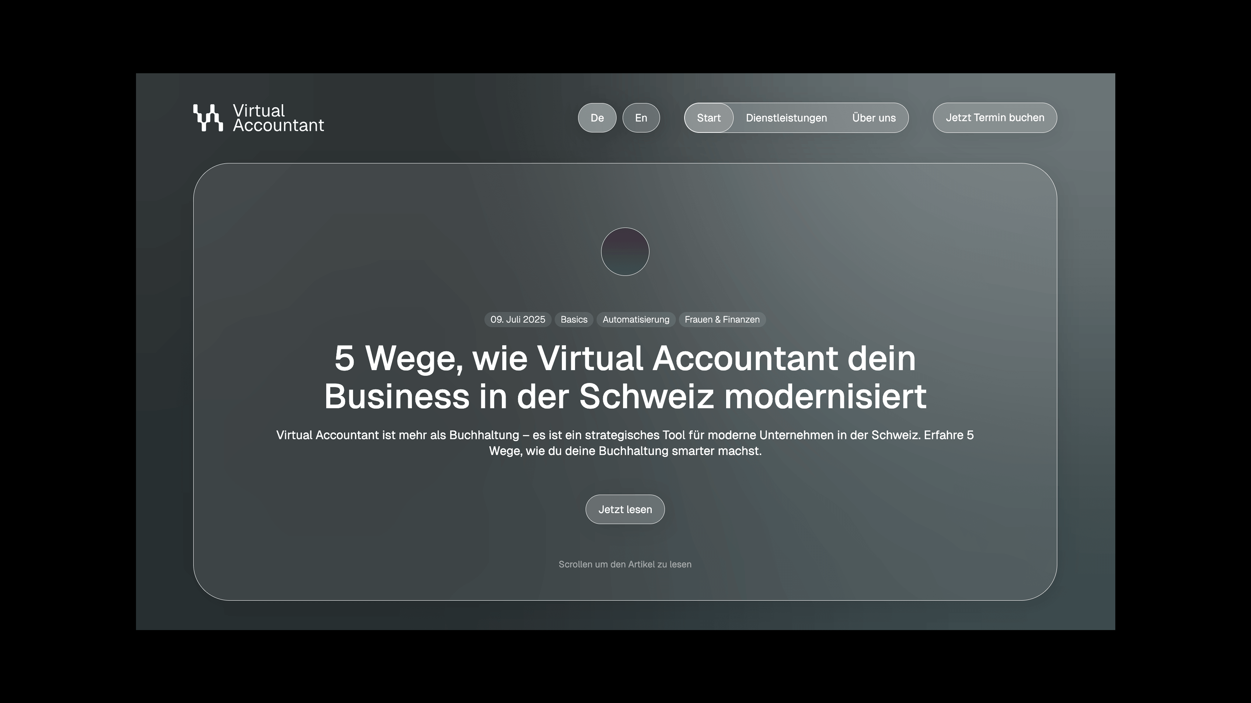 Overthought Studio Kimberly Eichenberger Web Design Development Virtual Accountant Treuhand Fiduciary Zurich Zürich