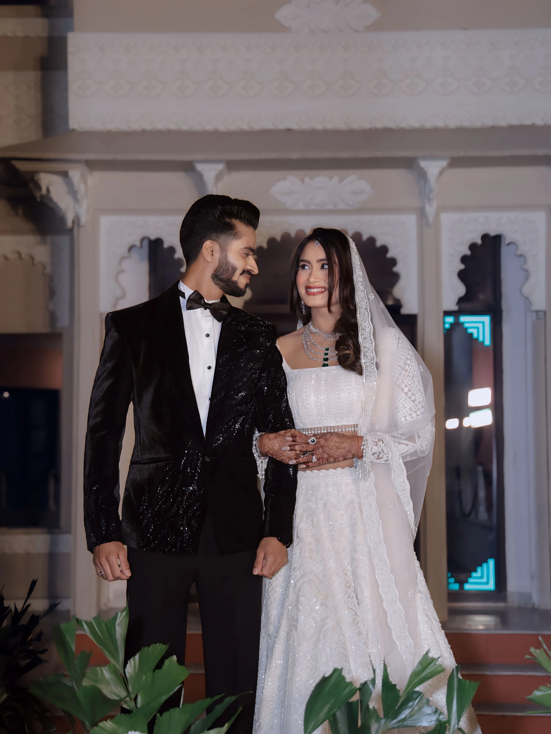 Nainy & Gaurav styled by Vanshika Jain
