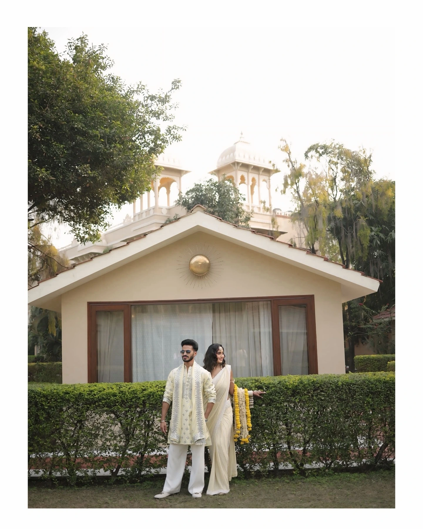 Nainy & Gaurav styled by Vanshika Jain