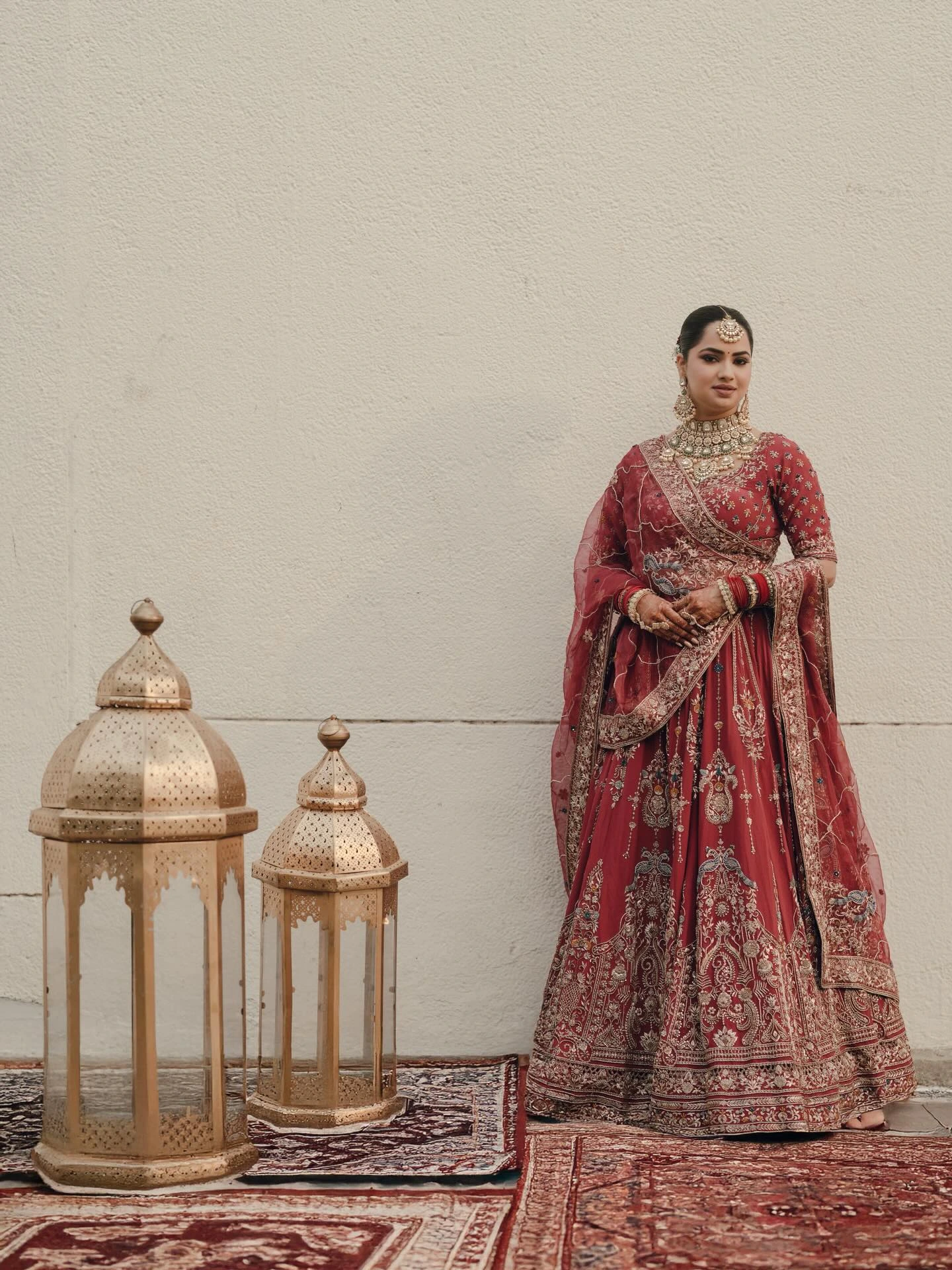 Shubhangi & Pratham styled by Vanshika Jain