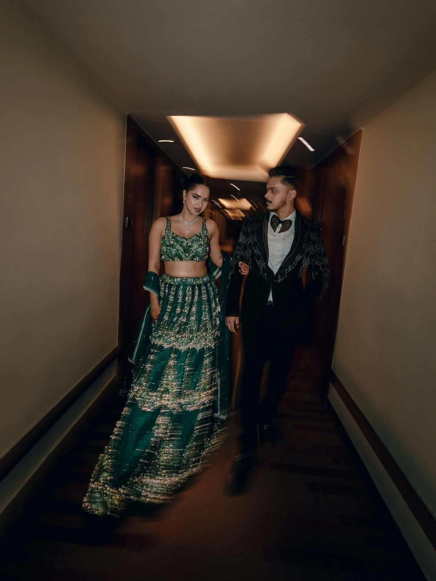 Shubhangi & Pratham styled by Vanshika Jain