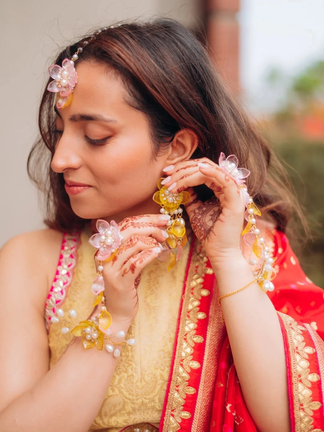Angira & Shubham styled by Vanshika Jain