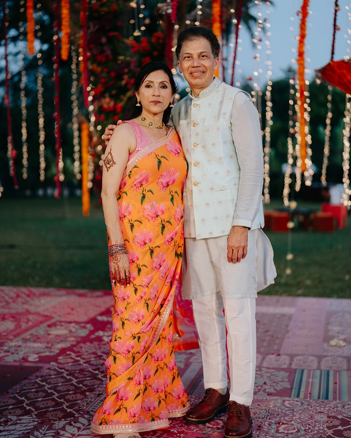 Neela's bridesmaid styled by Vanshika Jain
