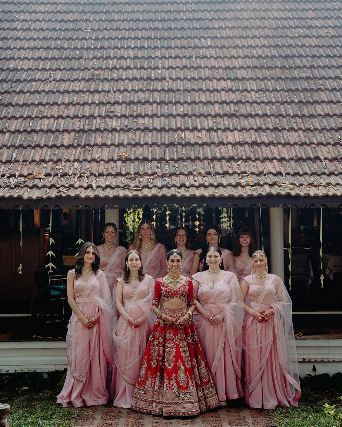 Neela's bridesmaid styled by Vanshika Jain