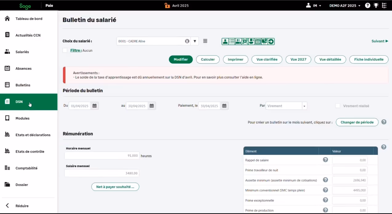 Choisir SageBusinessCloudPaie