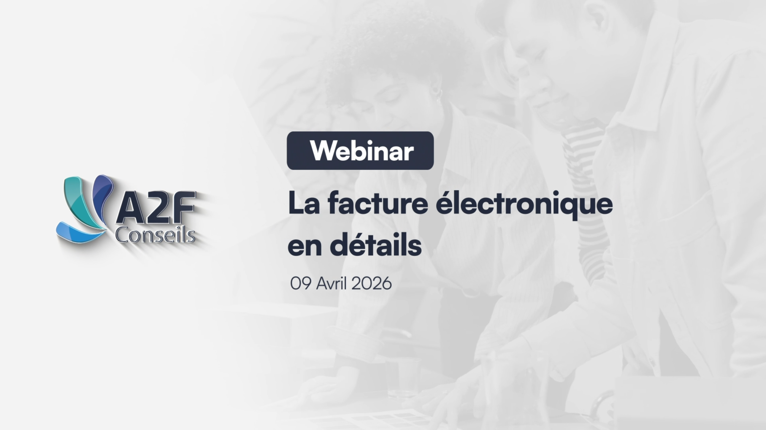 Webinaire - Facture électronique 2026