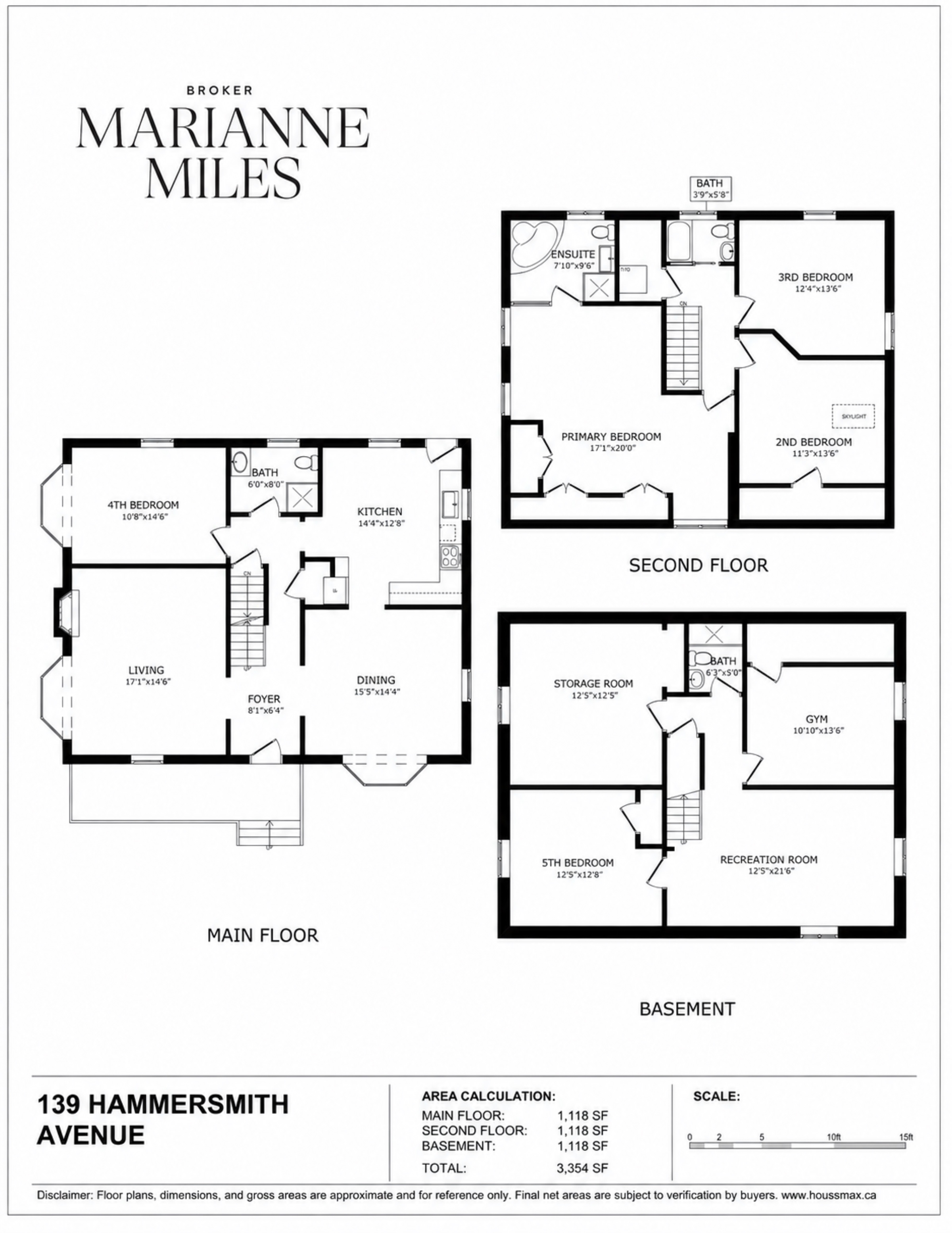 139 Hammersmith Avenue floor plans