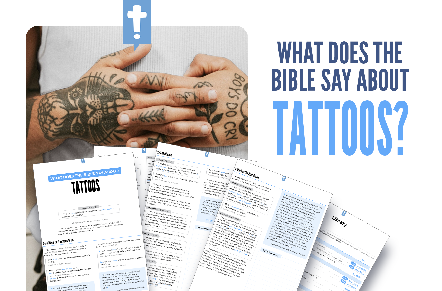 Bible Study What does the Bible say about tattoos can Christians get tattoos