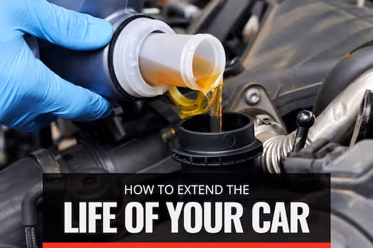 How to Extend the Life of Your Car - Changing the oil of the car