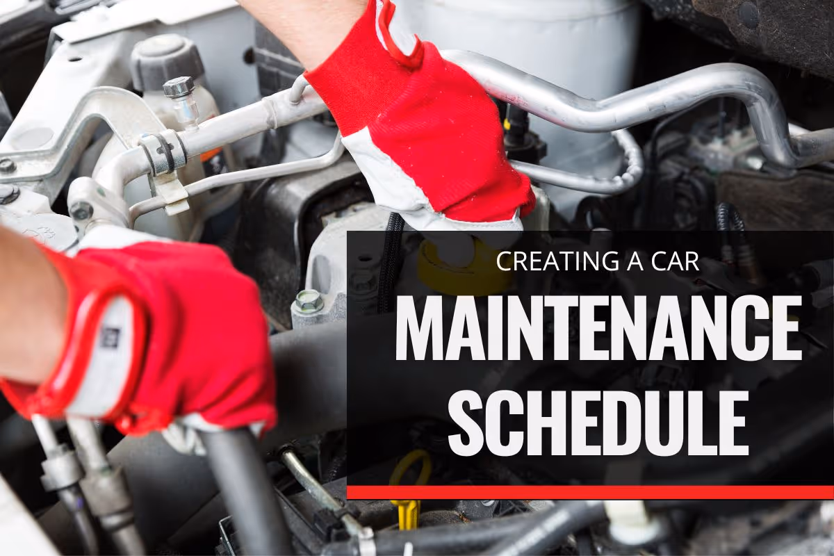 Create a Car Maintenance Schedule - Man checking the car engine