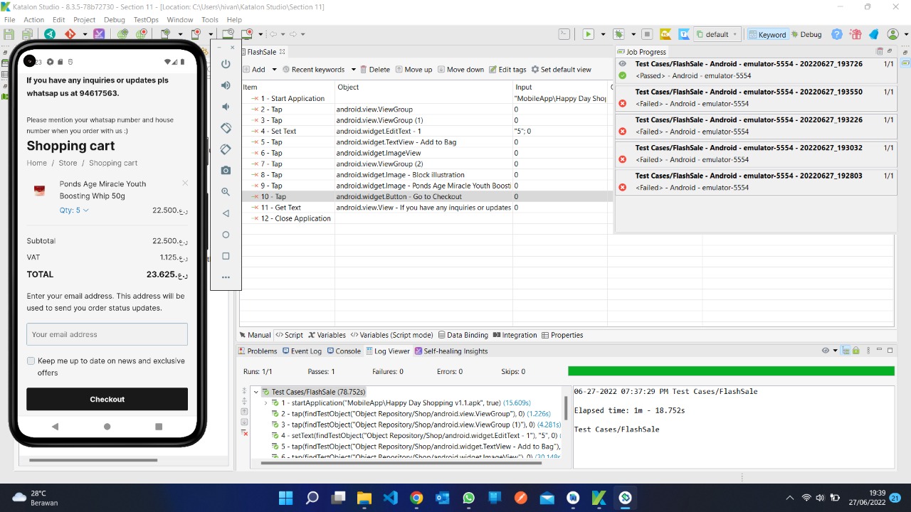 i made an android automation

