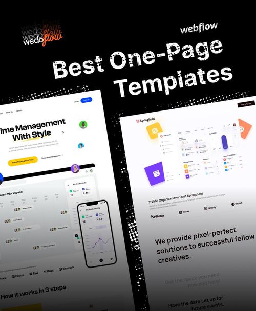 Premium One-Page Website examples