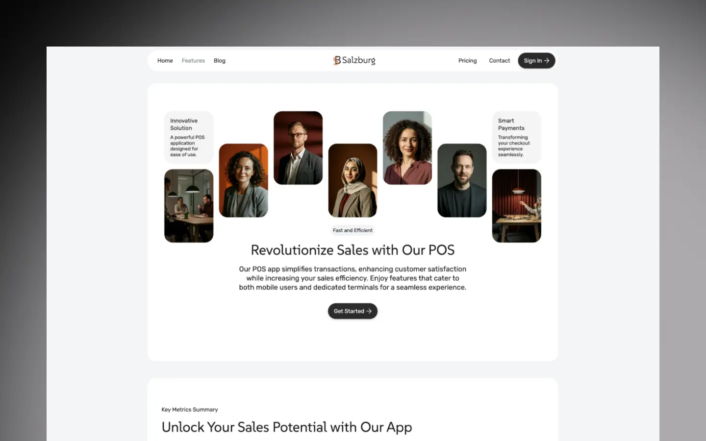 Salzburg - Responsive Webflow Template - Technologie Category