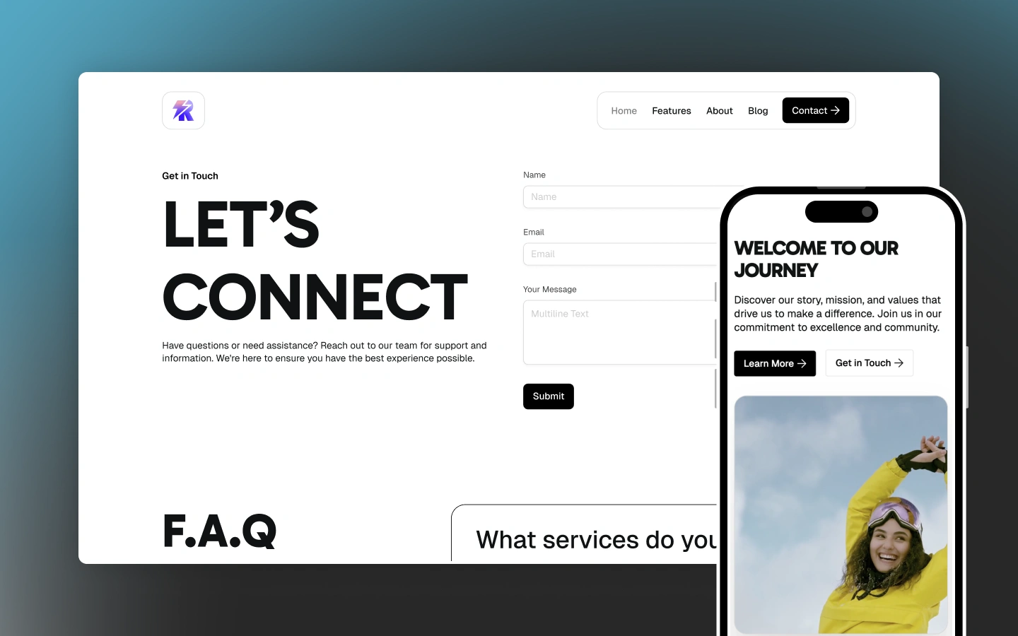 Revolt - Creative Affaires Website Templates. Made by Wedoflow.com