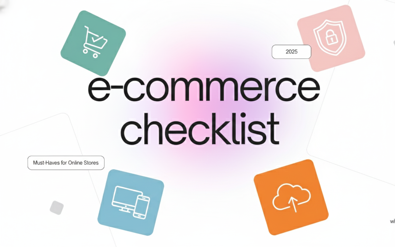 A Complete Pre-Launch Checklist for E-Commerce Websites (Tech, Design & Legal Basics)