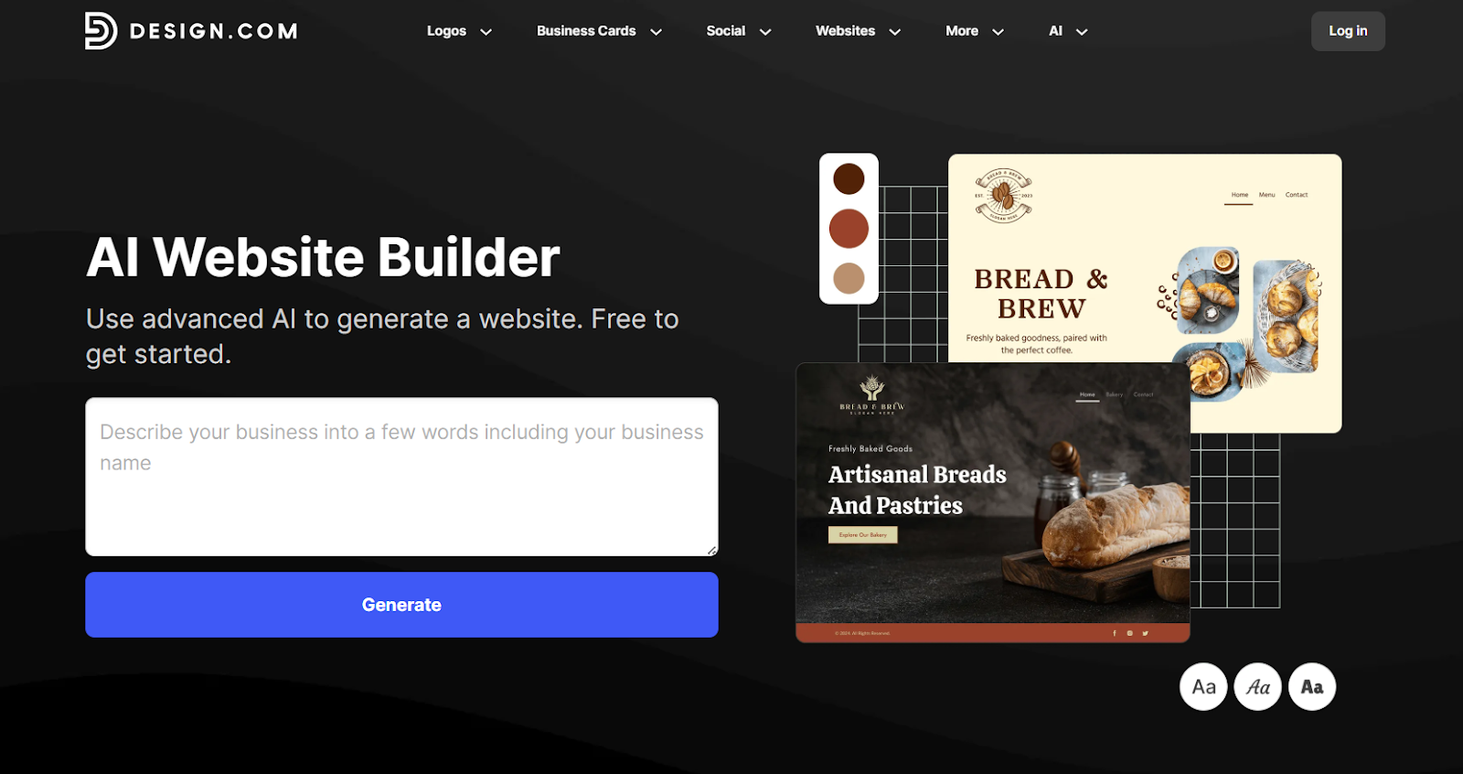 Design.com AI Website Builder