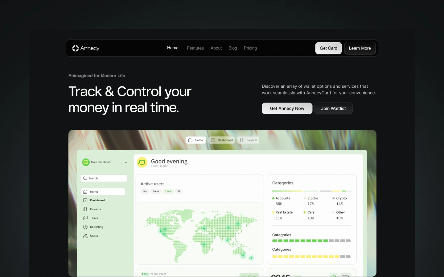 Annecy - Responsive Webflow Template - Technology / SaaS Category