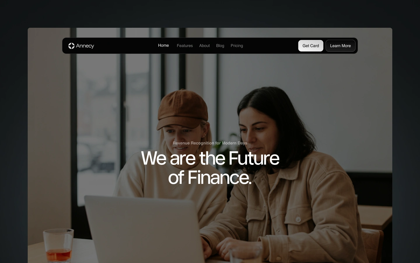 Annecy - Finance Webflow Template. Technology / SaaS Category.