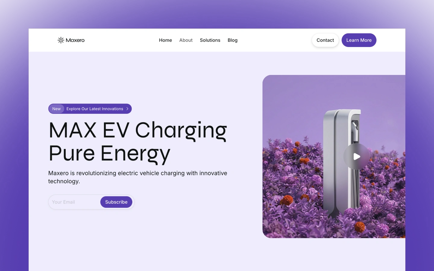 Maxero - Responsive Webflow Template - Design Category