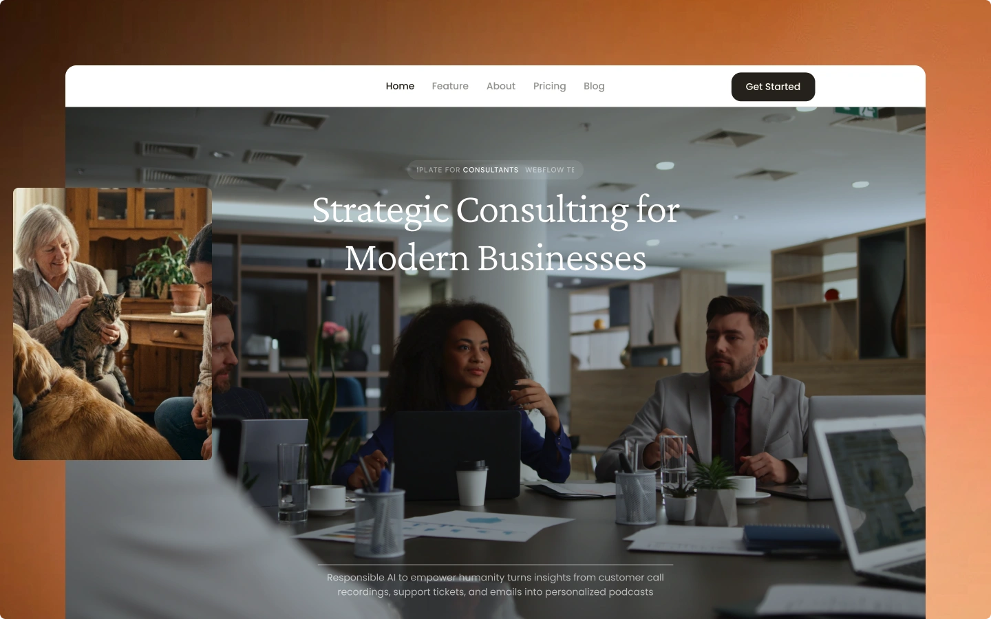 Catania - Consulting Webflow Template. Business Category.