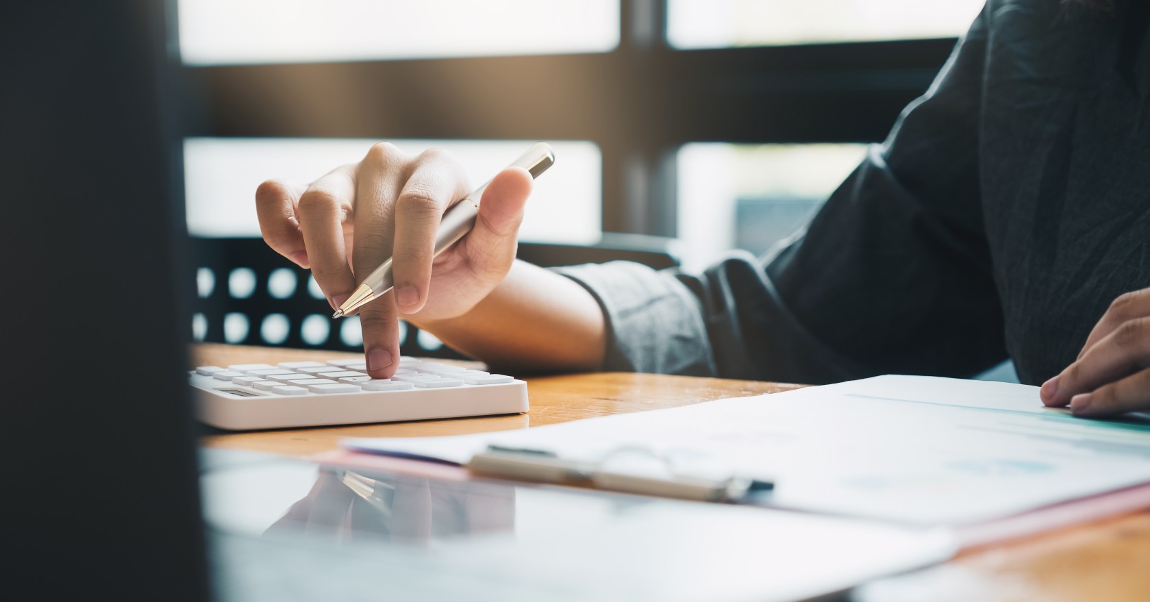 Father and son playing