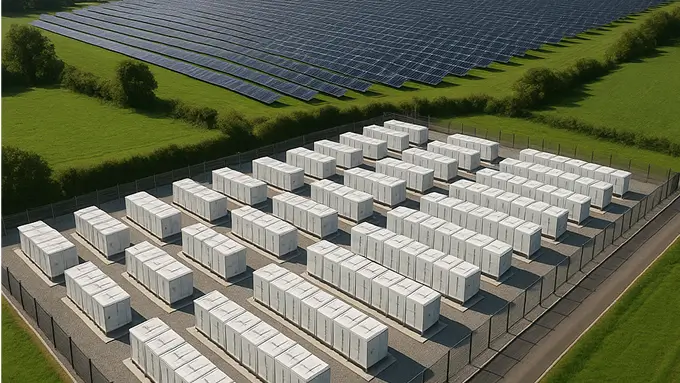 BESS und Solarpark