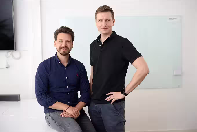 TWAICE founders Stephan Rohr and Michael Baumann