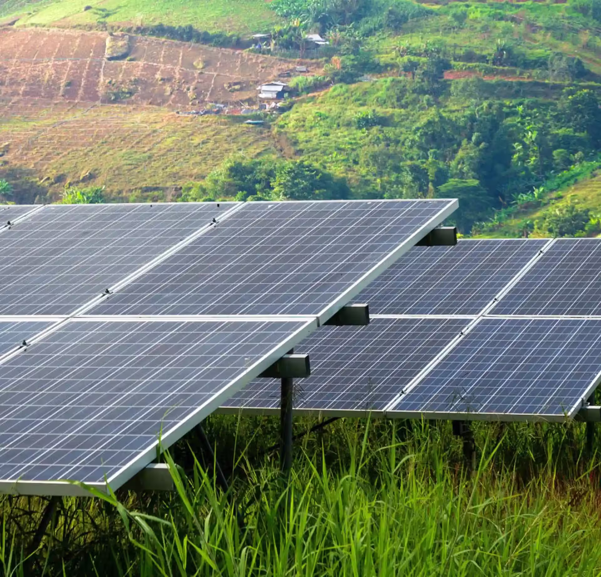 Solar panel energy storage