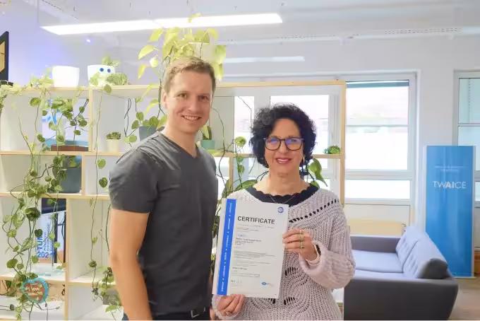 ISO 27001 certification for TWAICE Battery Intelligence